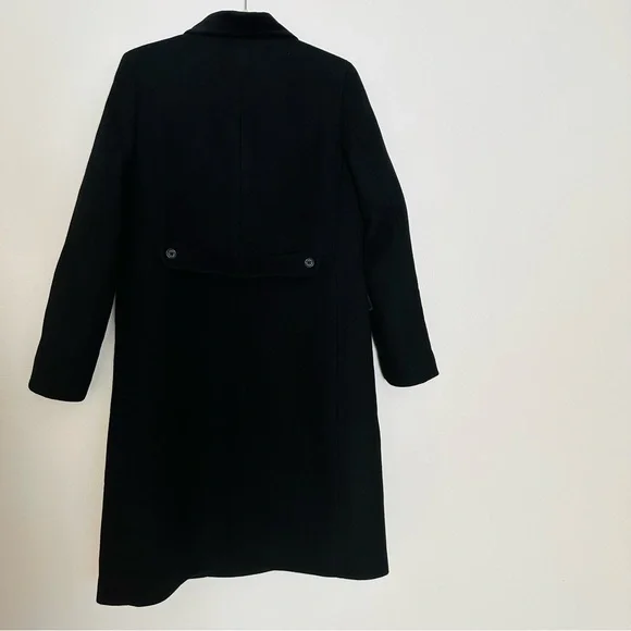 New Ralph Lauren Wool-Blend Twill Double-Breasted Coat $595 - Picture 9 of 11